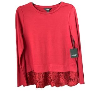 New‼️ Vera Wang red Sweater